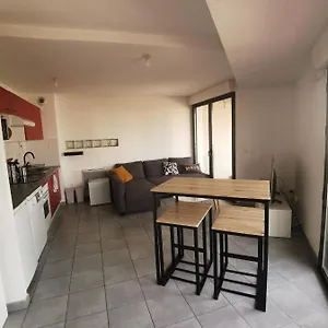  Appartement T1bis Moderne, Lumineux, Belle-vue, Patte D'oie, Parking